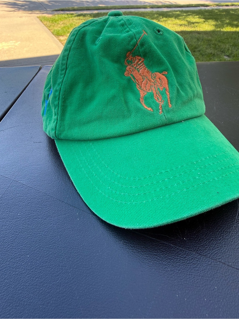 Green Polo Ralph Lauren Fragrance cap
